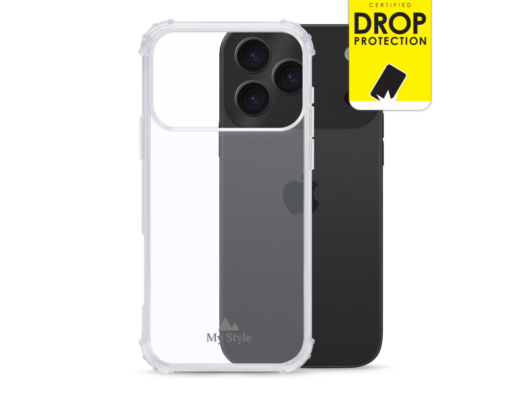 My Style Protective Flex Case for Apple iPhone 17 Pro Clear