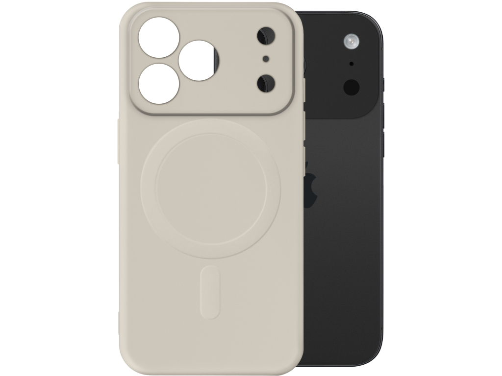 My Style Protective Flex Magsafe Compatible Case for iPhone 17 Pro Max Antique White
