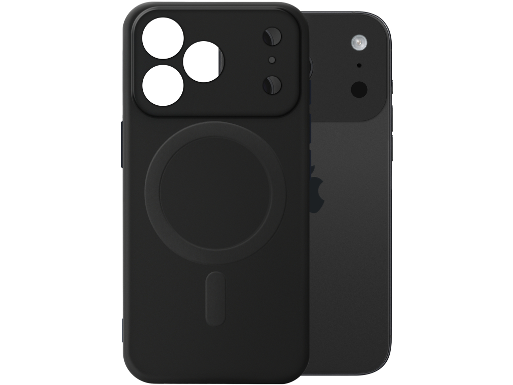 My Style Protective Flex Magsafe Compatible Case for iPhone 17 Pro Black