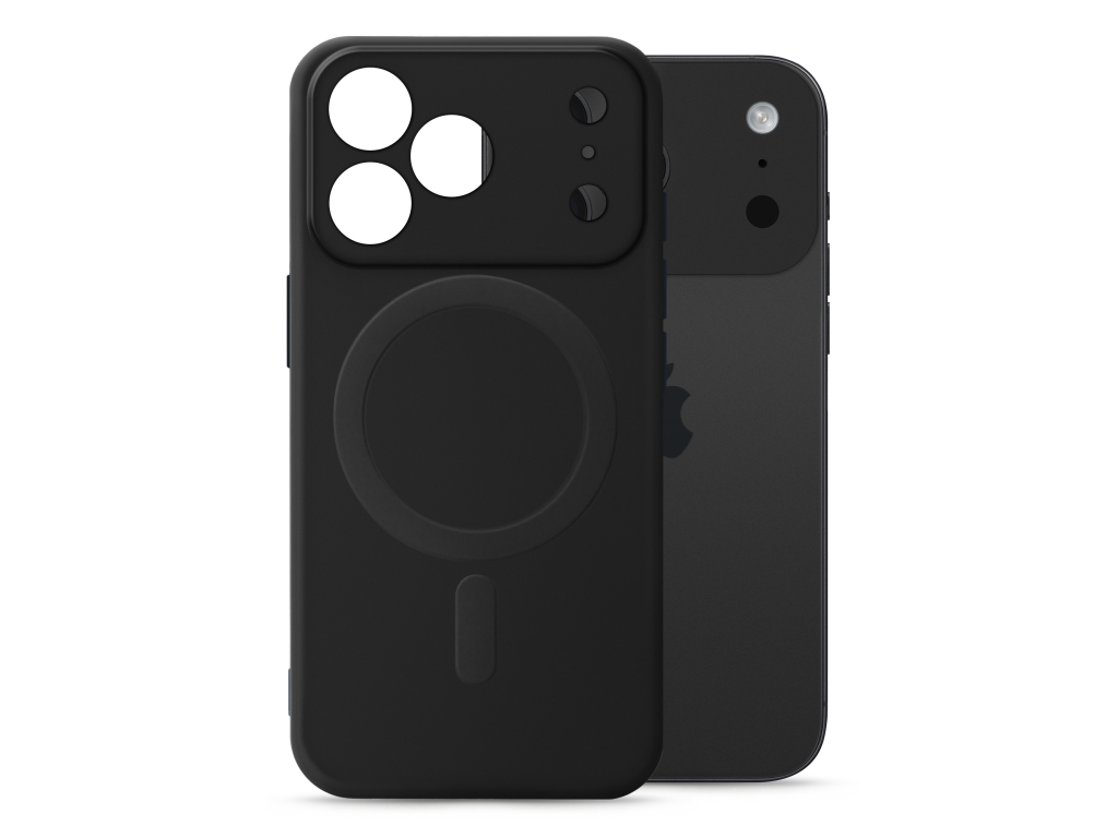 My Style Protective Flex Magsafe Compatible Case for iPhone 17 Pro Max Black