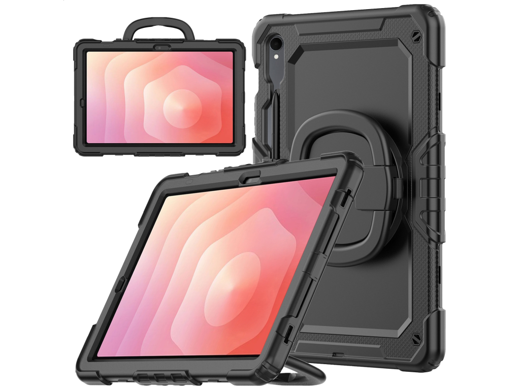 Mobilize Rotating Defender Case Stand Function for Samsung Galaxy Tab S11  Black
