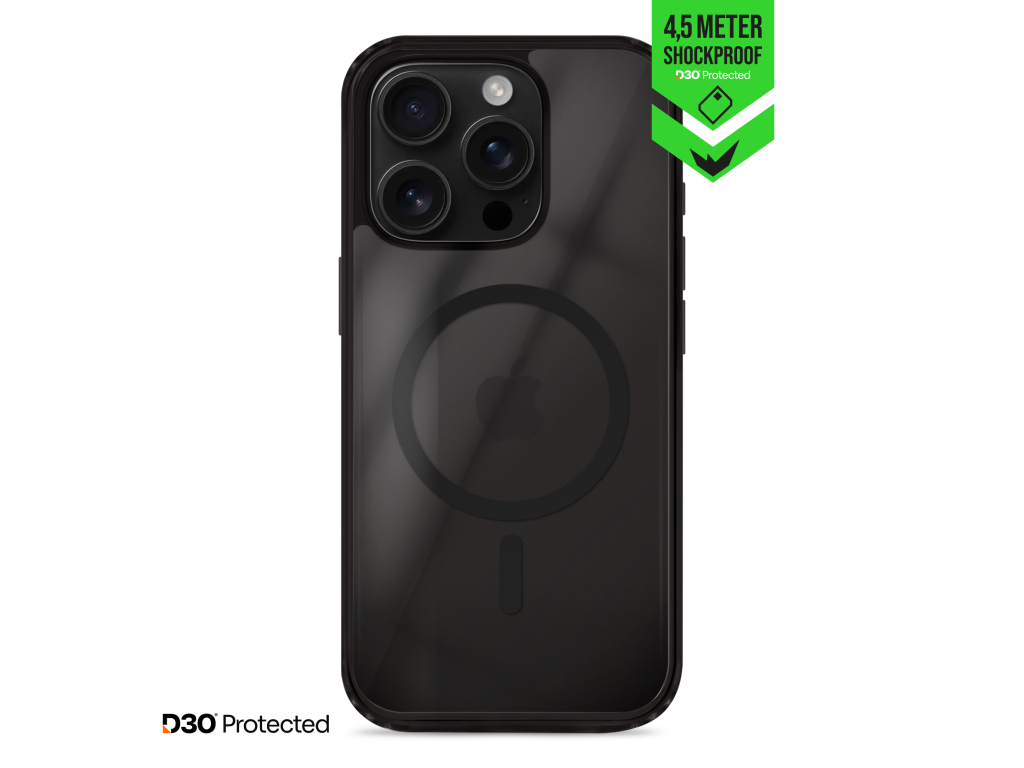 Striker X-Core - D3O Xtreme Impact Mag Case PRO - Black - Apple iPhone 16 Pro