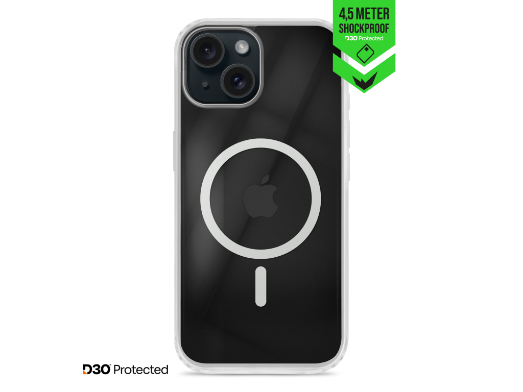 Striker X-Core - D3O Xtreme Impact Mag Case - Clear - Apple iPhone 13/14/15