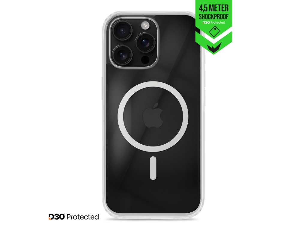 Striker X-Core - D3O Xtreme Impact Mag Case PRO - Clear - Apple iPhone 16 Pro Max