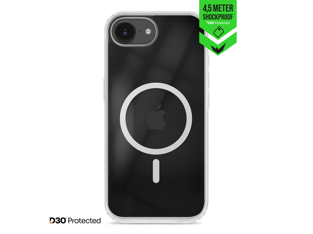 Striker X-Core - D3O Xtreme Impact Mag Case - Clear - Apple iPhone 16e/17e