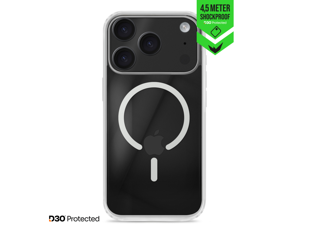 Striker X-Core - D3O Xtreme Impact Mag Case PRO - Clear - Apple iPhone 17 Pro/18 Pro