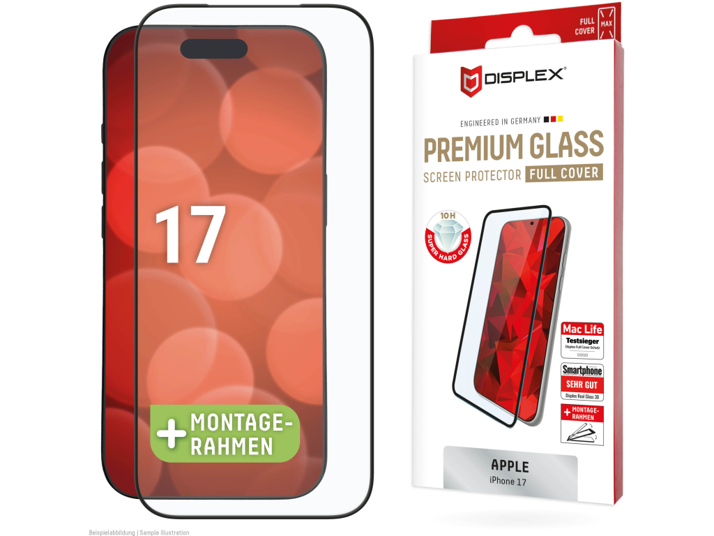 DISPLEX Real Glass FC iPhone 17 / 17 Pro