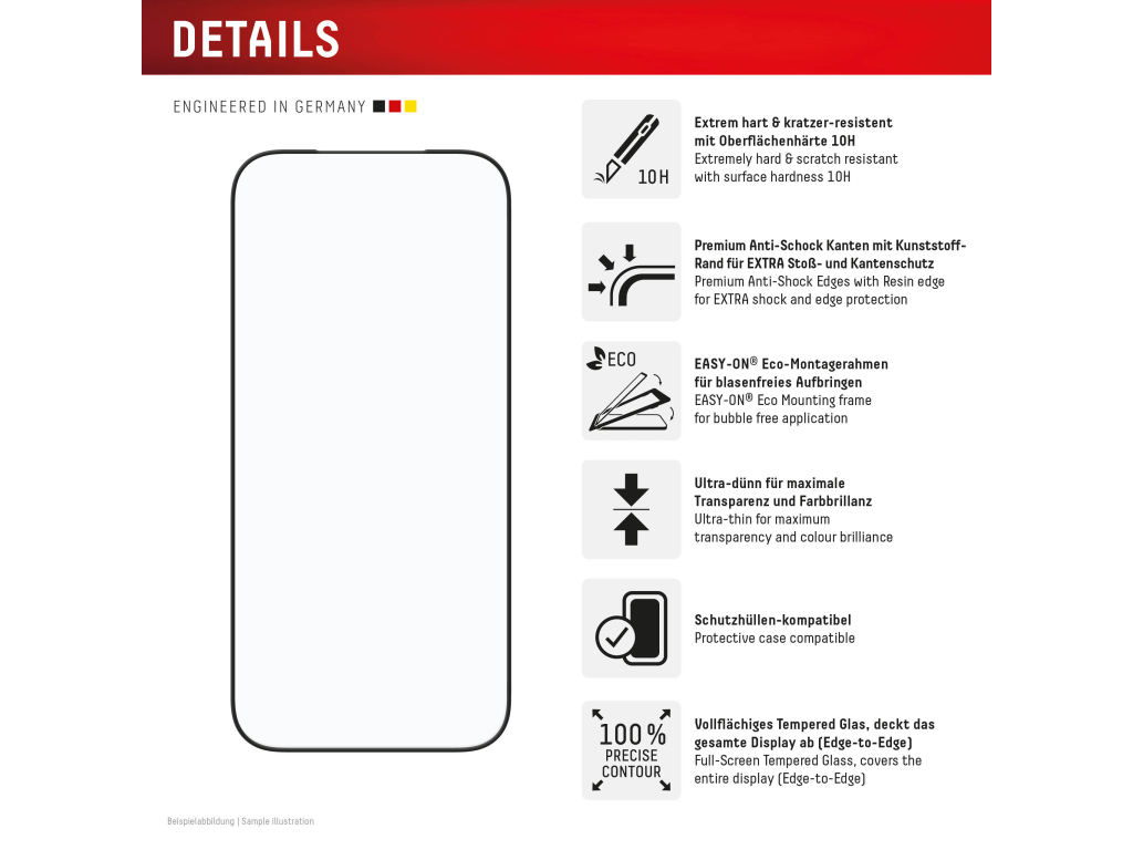 DISPLEX Real Glass FC iPhone 17 / 17 Pro