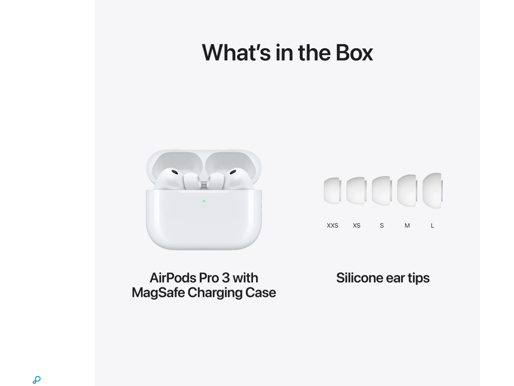 MFHP4ZM/A Apple AirPods Pro 3