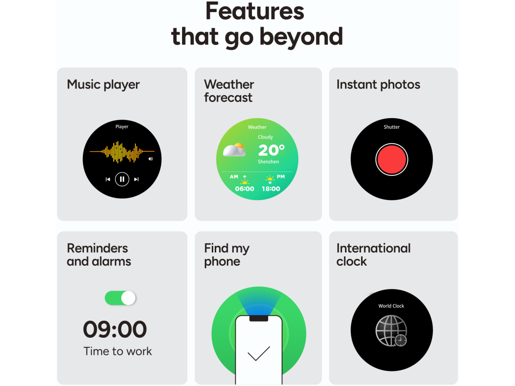 KSIX Smartwatch Elite with AMOLED-display Silver