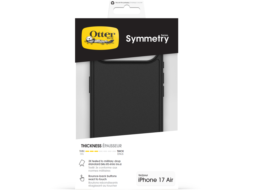 OtterBox Symmetry+ Case Apple iPhone Air Black