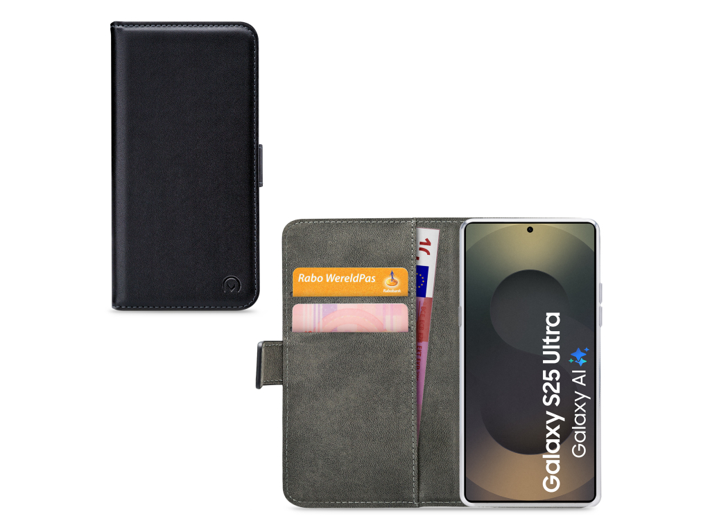 Mobilize Classic Gelly Wallet Book Case Samsung Galaxy S26 Ultra 5G Black