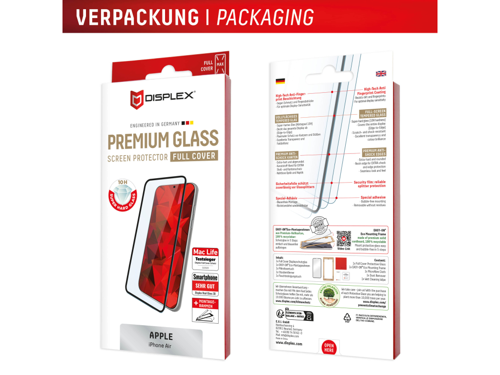 DISPLEX Real Glass FC iPhone Air