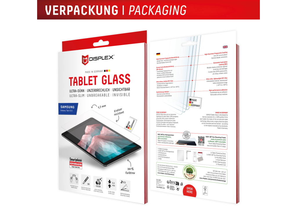 DISPLEX Tablet Glass Samsung Galaxy Tab S11