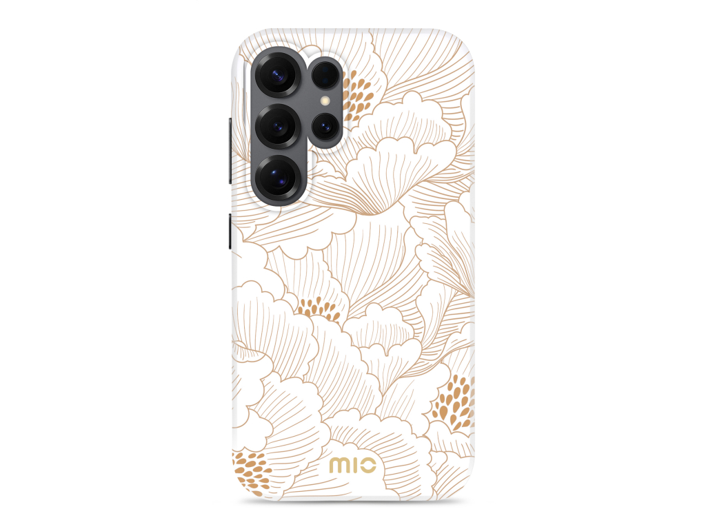 MIO White Roses Magsafe Compatible for Samsung S26 Ultra 5G