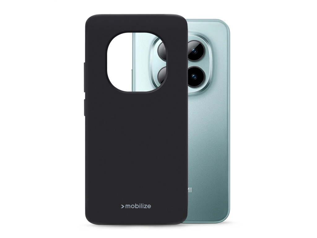 Mobilize Rubber Gelly Case Xiaomi Redmi Note 15 Pro Matt Black