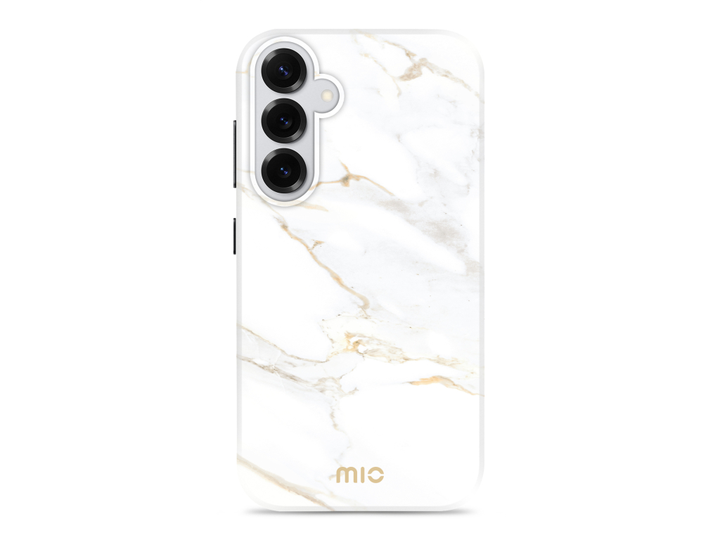 MIO White Marble Magsafe Compatible for Samsung S26+ 5G