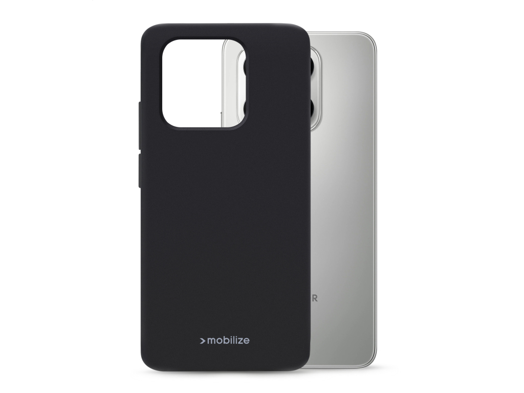 Mobilize Rubber Gelly Case Honor 400 Smart Matt Black