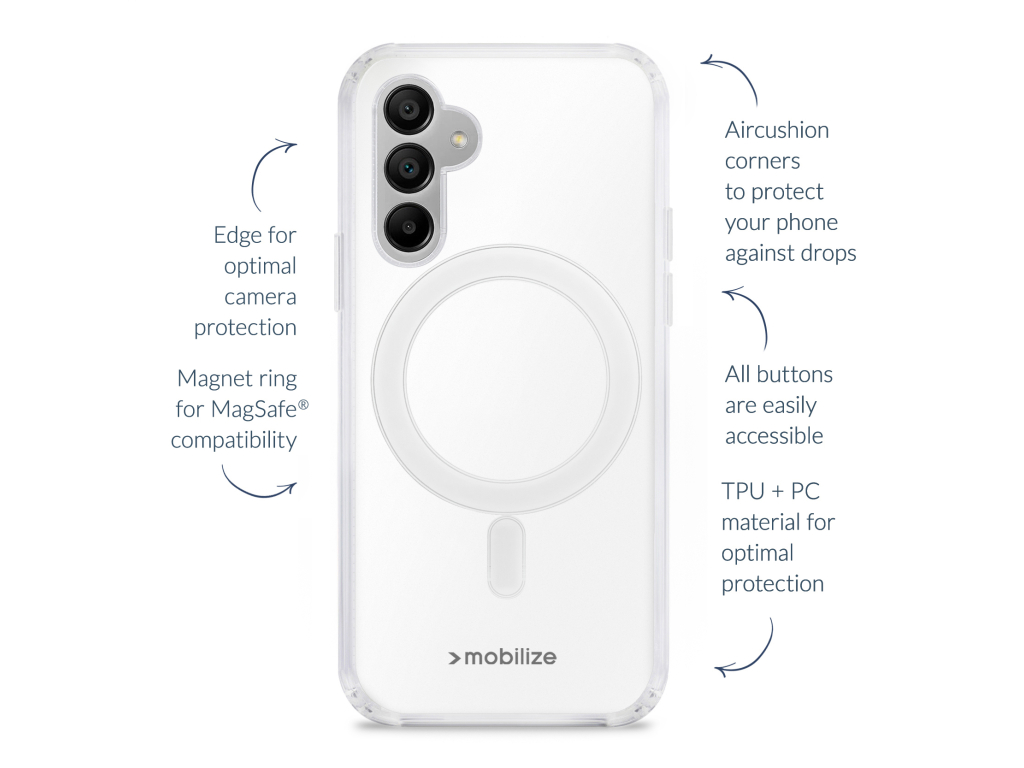 Mobilize Gelly Case Honor Magic8 Lite Clear