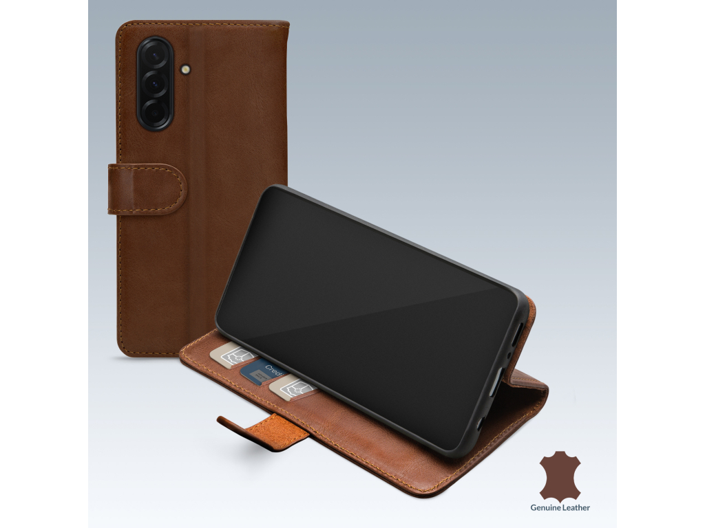 Mobilize Leather Wallet Samsung Galaxy A57 5G Brown