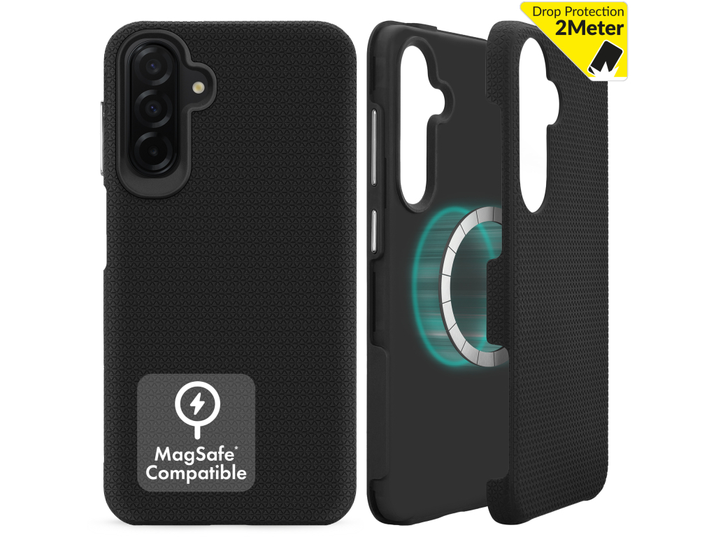 Mobilize MagSafe Compatible 360 Rotating Ring Stand Case Apple iPhone 17 Clear/Black