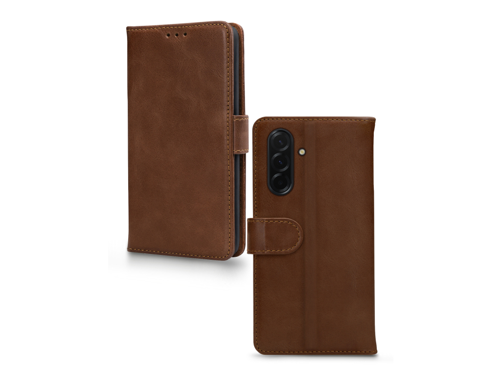 Mobilize Leather Wallet Samsung Galaxy A37 5G Brown