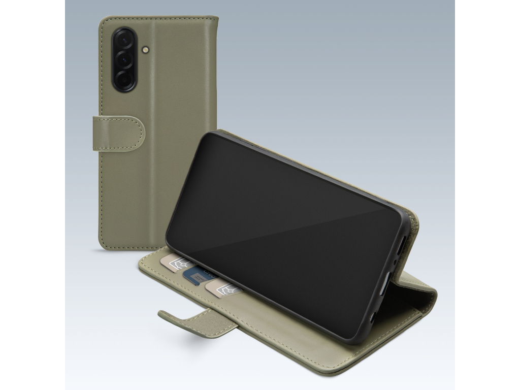 Mobilize Premium Gelly Wallet Book Case Samsung Galaxy A37 5G Green