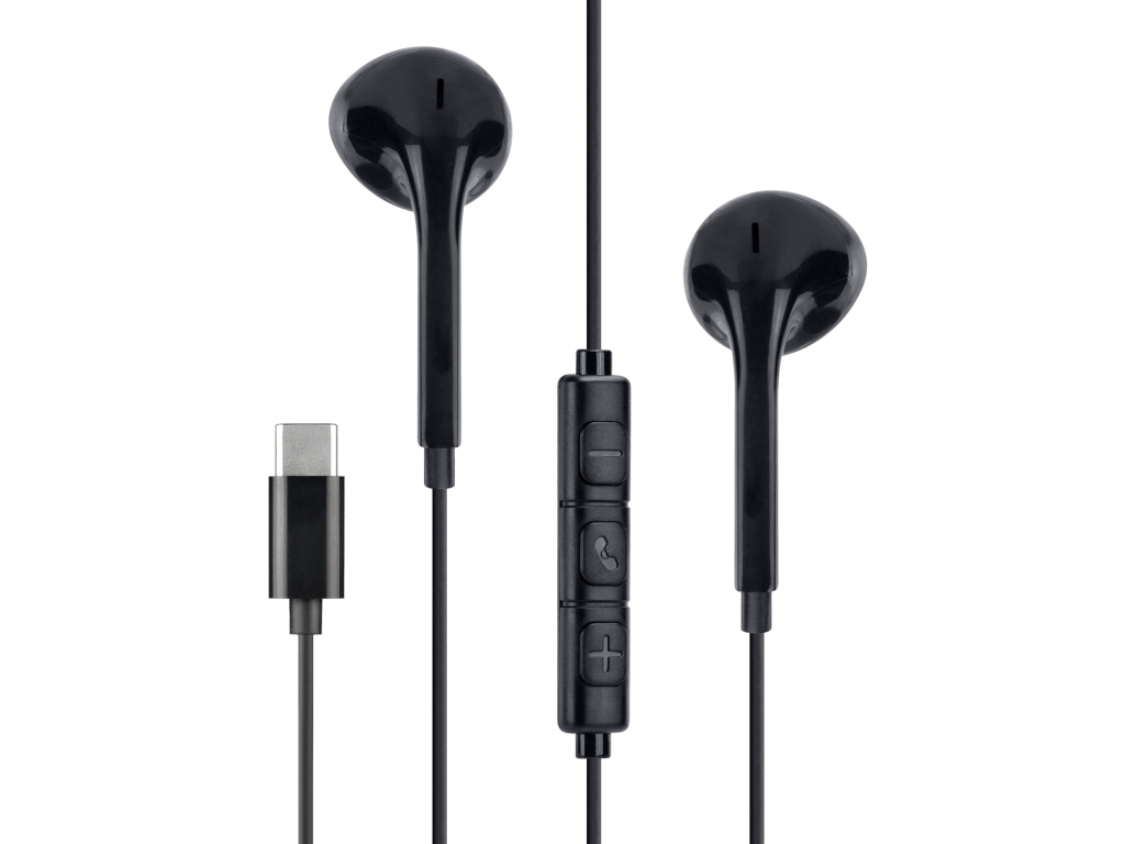 Mobilize In-ear Stereo Headset with Remote USB-C Black