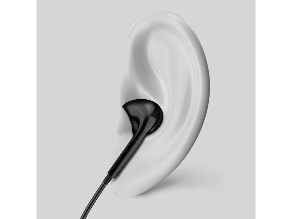 Mobilize In-ear Stereo Headset with Remote USB-C Black
