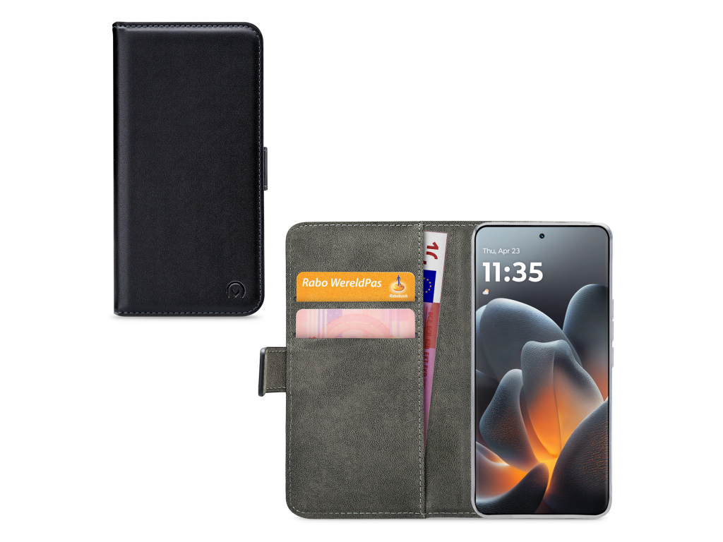 Mobilize Classic Gelly Wallet Book Case Motorola Signature Black