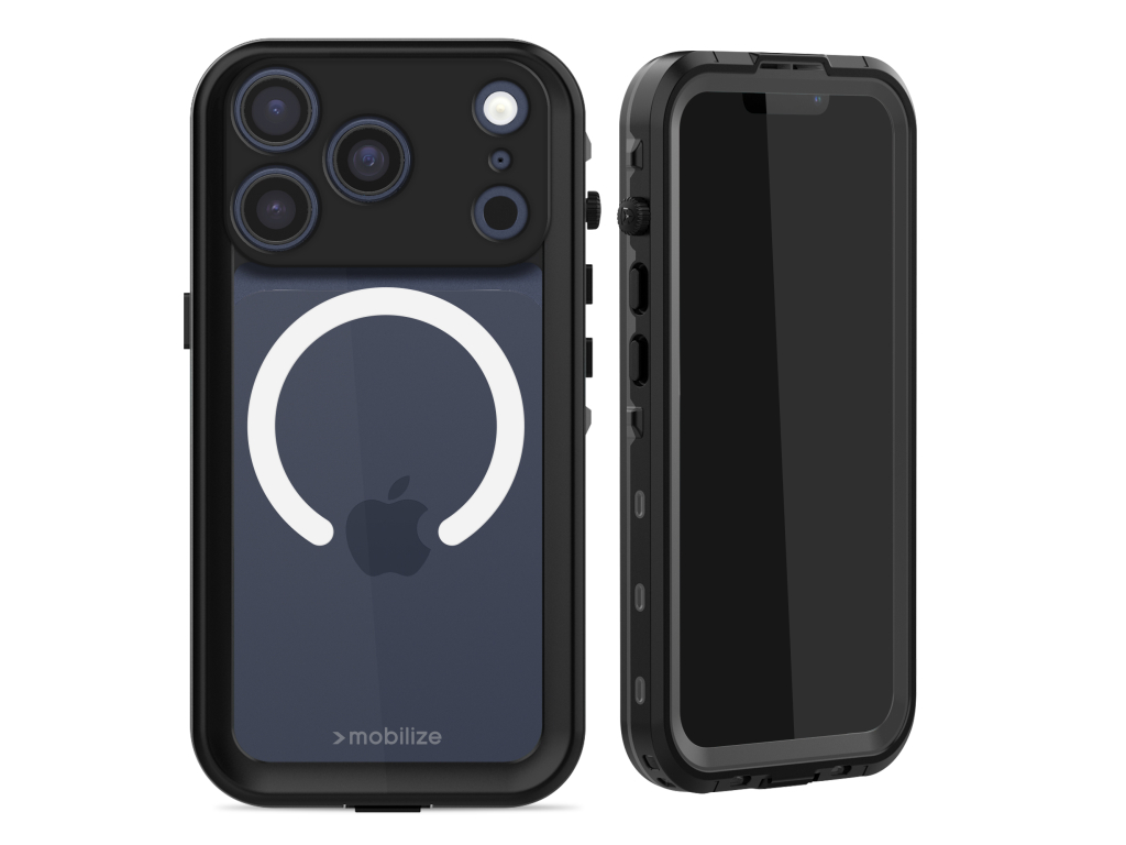 Mobilize MagSafe Compatible Waterproof Case Apple iPhone 17 Pro Clear/Black