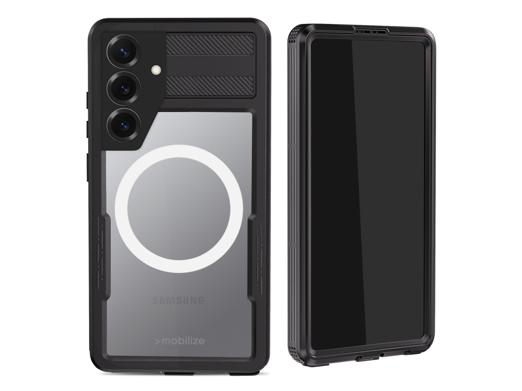 Mobilize MagSafe Compatible Waterproof Case Samsung Galaxy S25+ 5G Clear/Black