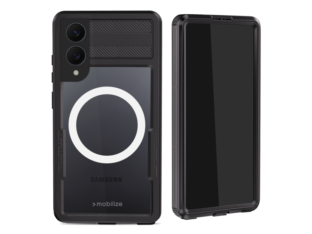 Mobilize MagSafe Compatible Waterproof Case Samsung Galaxy S25 Edge 5G Clear/Black