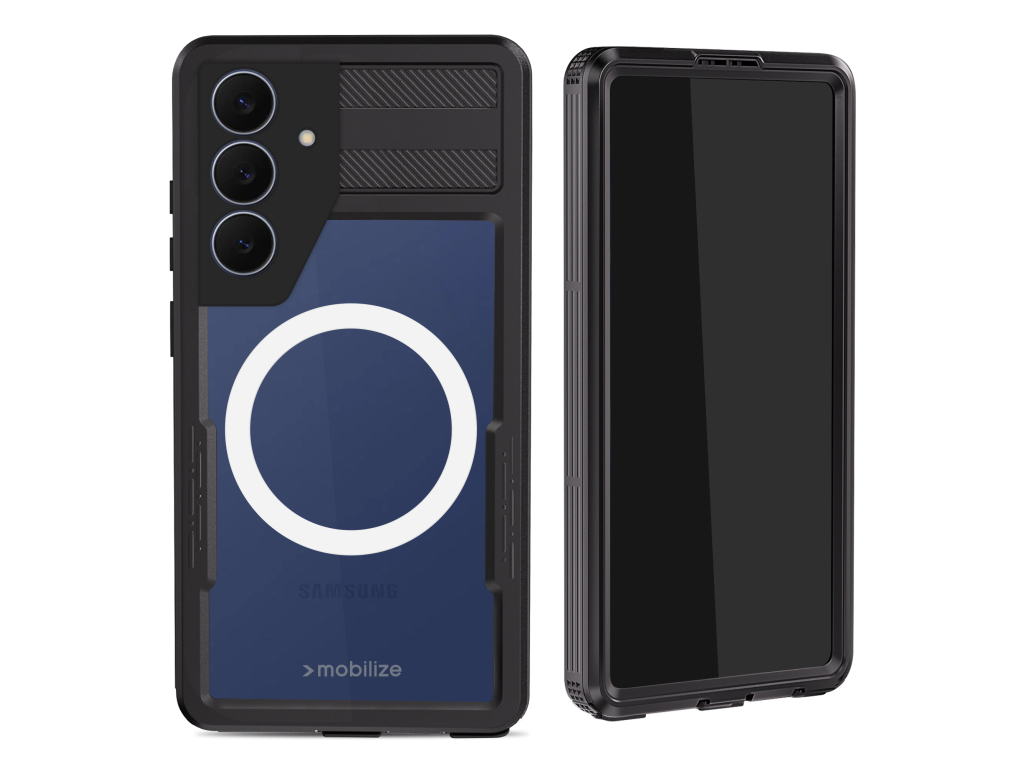 Mobilize MagSafe Compatible Waterproof Case Samsung Galaxy S25 FE Clear/Black