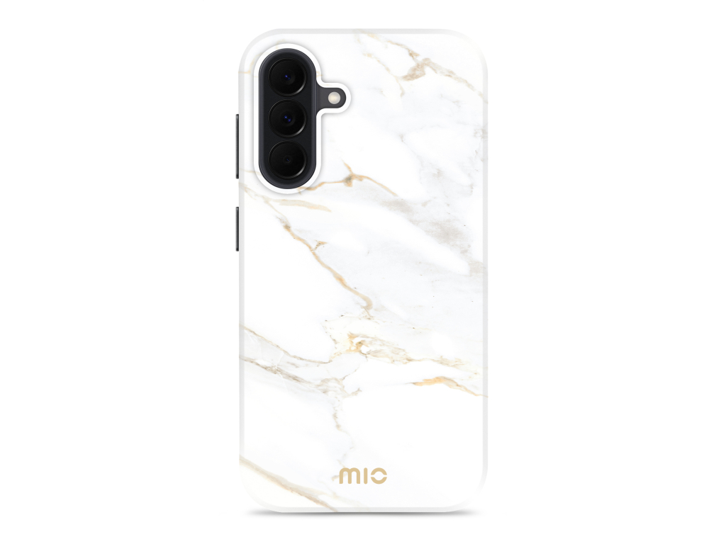 MIO White Marble Magsafe Compatible for Samsung A37 5G