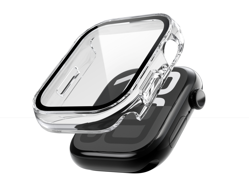 Vonmahlen Thin Case for Apple Watch Series 10/11 46mm Transparent