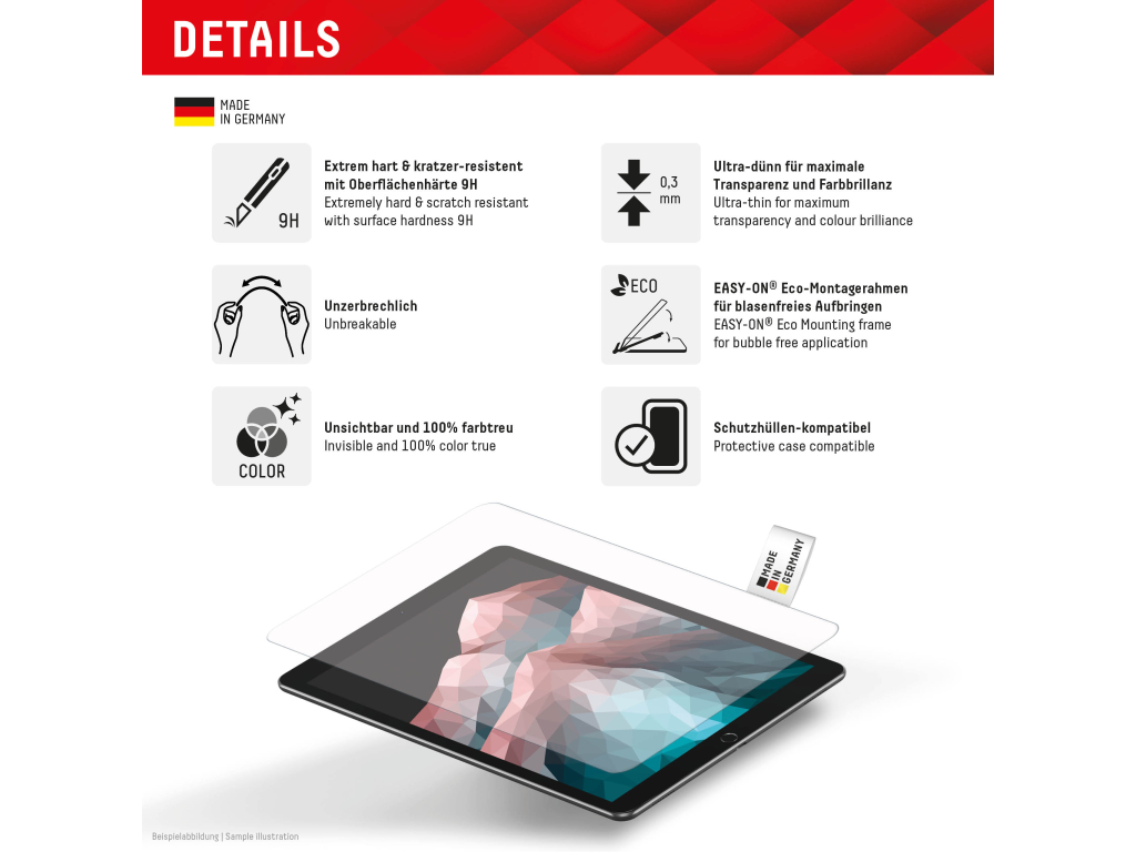 DISPLEX Tablet Glass Samsung Galaxy Tab S10+