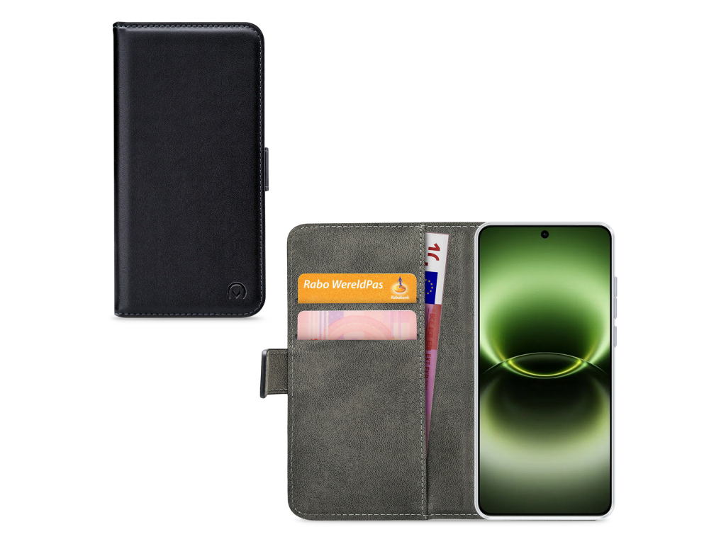 Mobilize Classic Gelly Wallet Book Case Vivo X300 Ultra Black