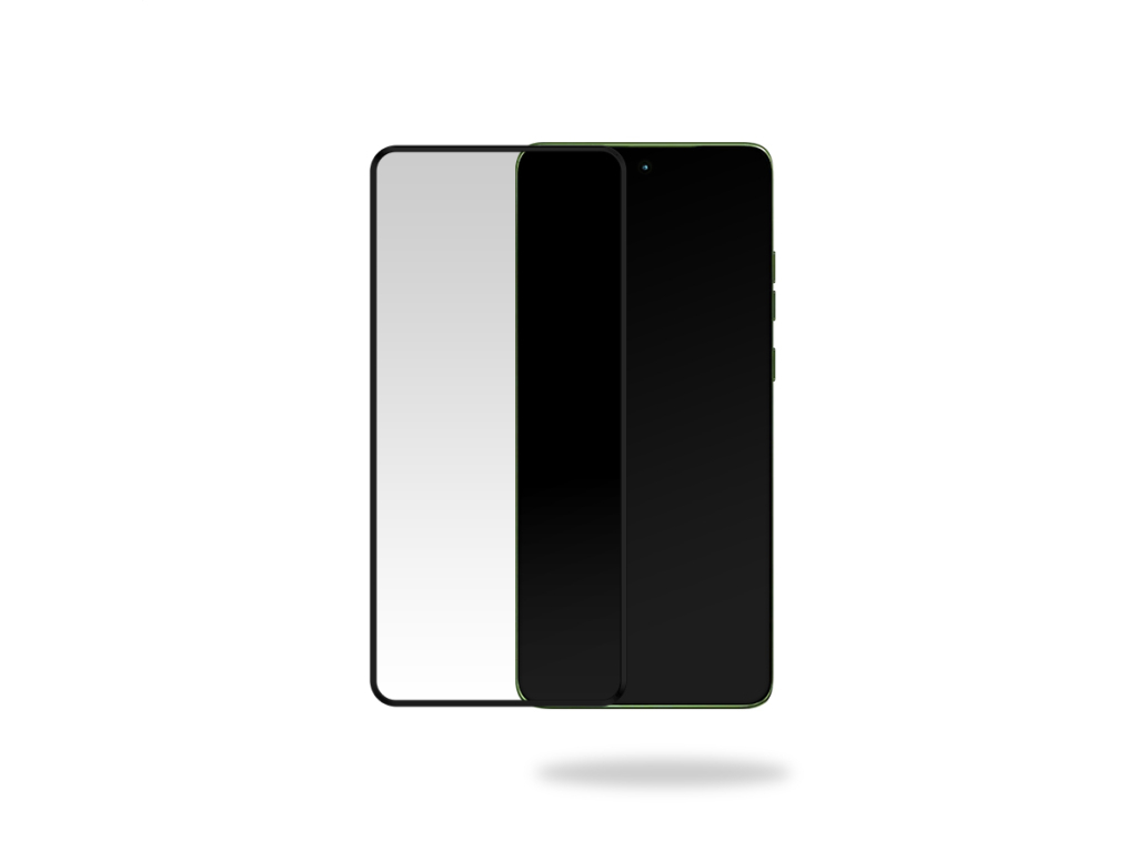 Mobilize Glass Screen Protector - Black Frame - Motorola Edge 60 Neo