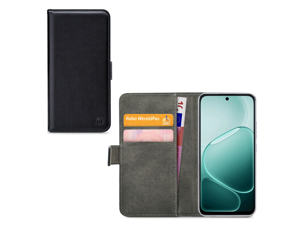 Mobilize Classic Gelly Wallet Book Case OPPO A6k 5G Black