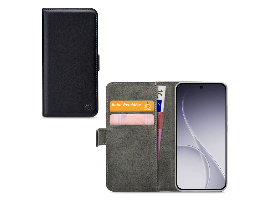 Mobilize Classic Gelly Wallet Book Case OPPO Reno16 Pro 5G Black