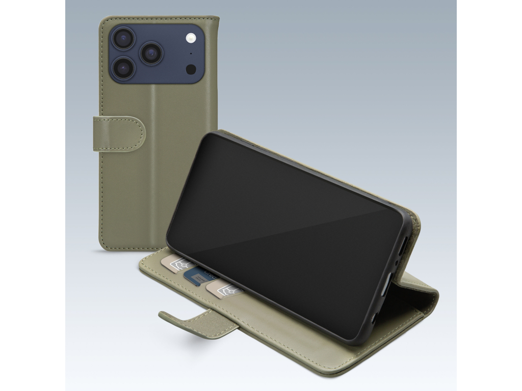 Mobilize Premium Gelly Wallet Book Case Apple iPhone 17 Pro Max/18 Pro Max Green