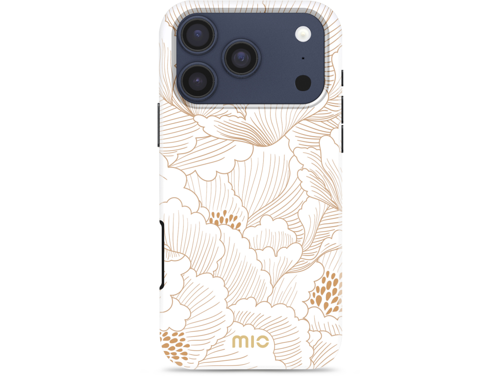 MIO White Roses Magsafe Compatible for iPhone 17 Pro Max/18 Pro Max