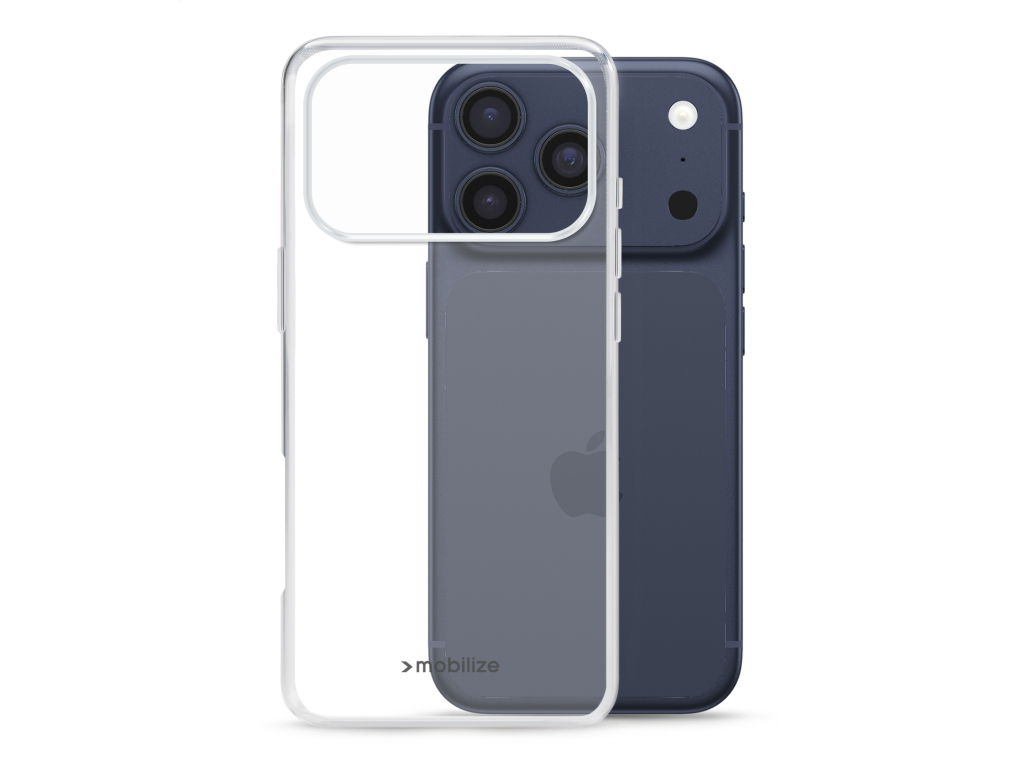 Mobilize Gelly Case Apple iPhone 17 Pro/18 Pro Clear