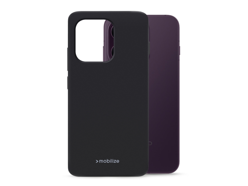 Mobilize Rubber Gelly Case OPPO Reno16 F 5G/Reno16 FS 5G Matt Black
