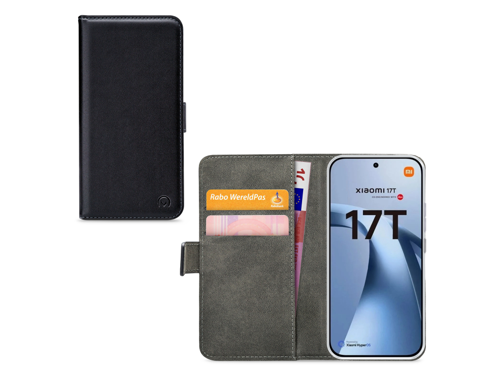 Mobilize Classic Gelly Wallet Book Case Xiaomi 17T Pro Black