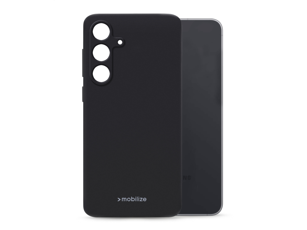 Mobilize Rubber Gelly Case Samsung Galaxy S26 FE Matt Black