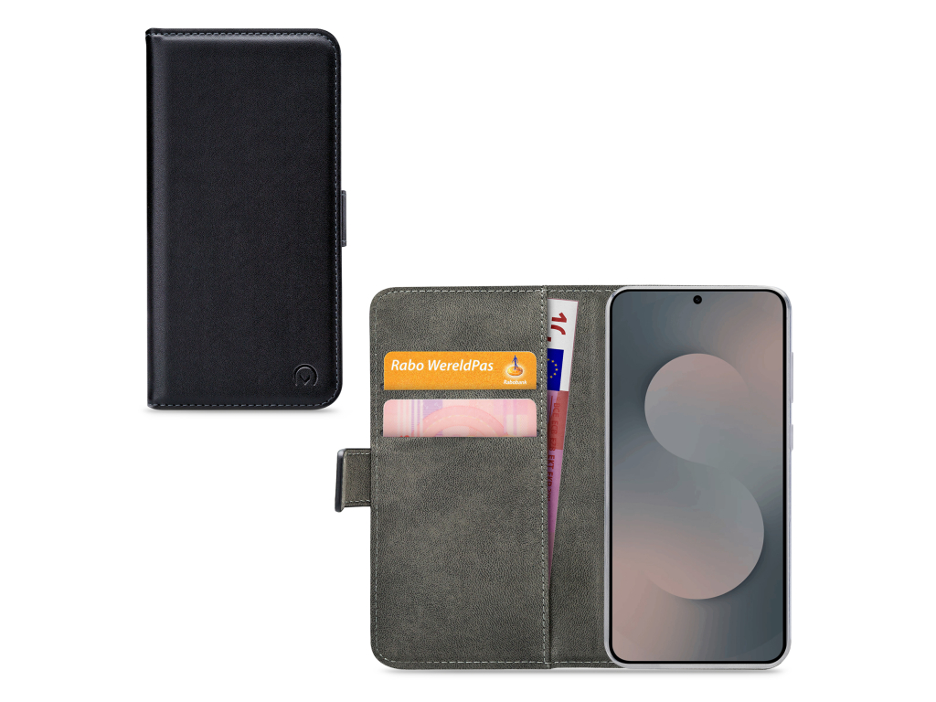 Mobilize Classic Gelly Wallet Book Case Samsung Galaxy S25 FE 5G/S26 FE 5G Black