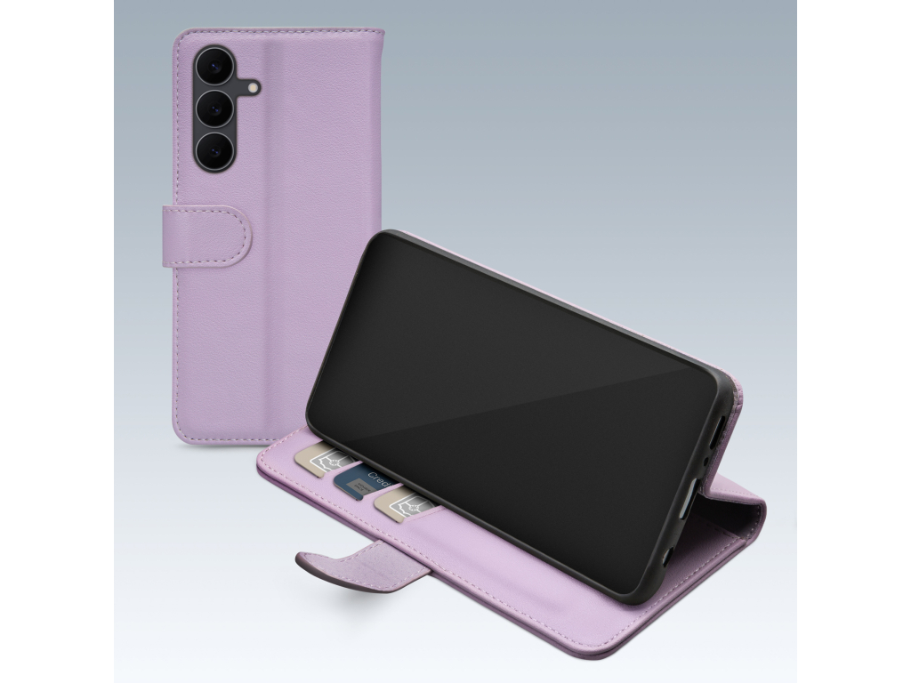 Mobilize Premium Gelly Wallet Book Case Samsung Galaxy S25 FE 5G/S26 FE 5G Purple