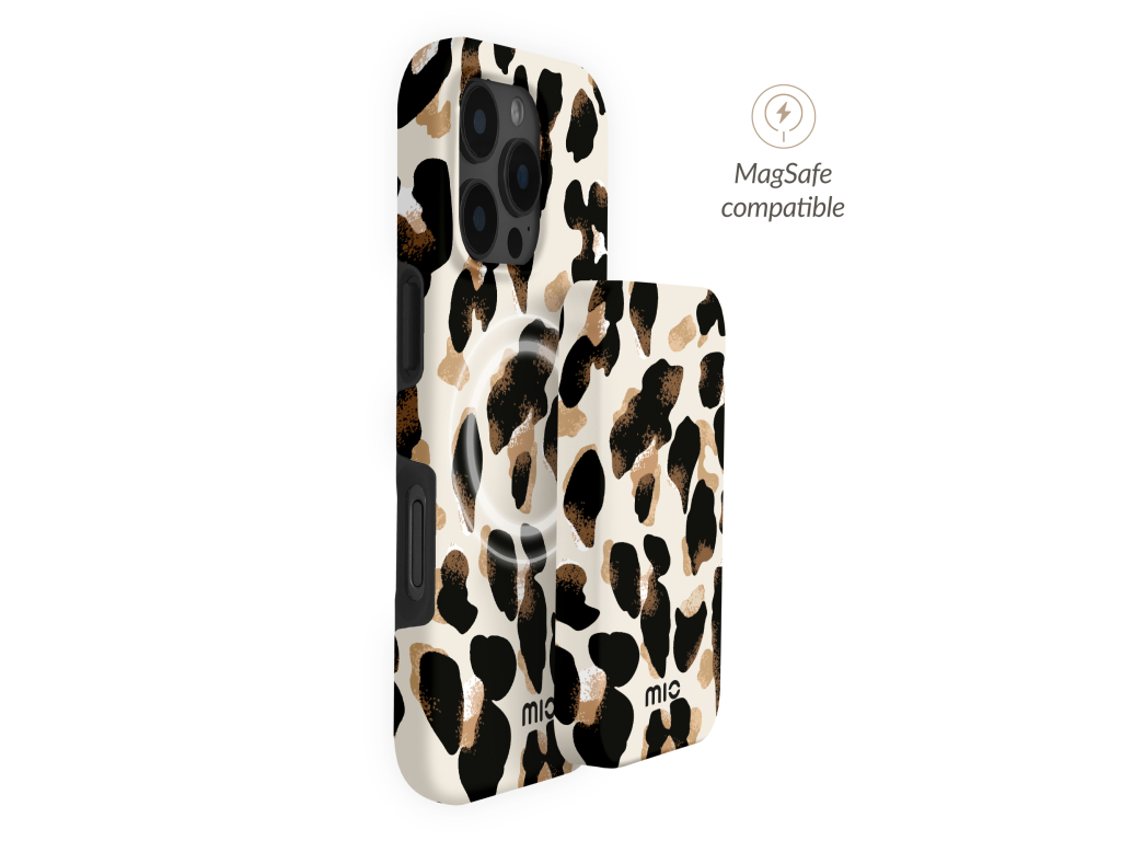 MIO Powerbank 5000mAh with Double sided Magsafe Compatibility  Leopard - Matt
